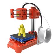CURYMAY 3D Printer for Kids Mini Desktop 3D Printer 100x100x100mm Print Size No Heated Bed One-Key Printing with TF Card PLA Sample Filament for Beginners Household Education