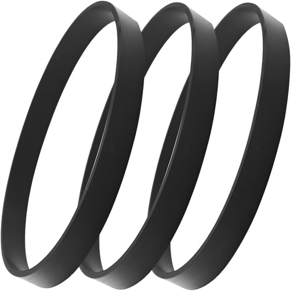 CURYMAY 3Pcs Vacuum Cleaner Belts,U Style Not Easy to Break Vacuum Cleaner Belts Replacement Compatible with Airspeed
