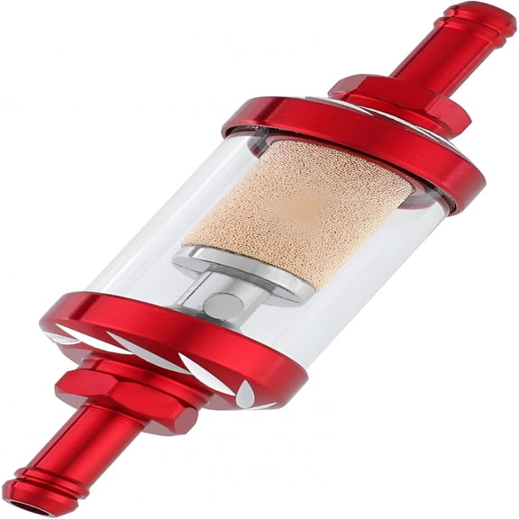 CURYMAY 5/16-Inch Inline Fuel Filter,Washable,For Non-Fuel-Injected Applications Such As Motorcycles,Lawn Mowers,Boats,And Small Engines