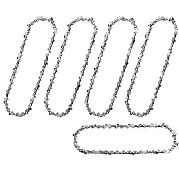 CURYMAY 8Inch Chain 3/8" Pitch.050" Gauge 33 Drive Links 5 Pack Semi Chisel Low Kickback for S33 Pole Saw