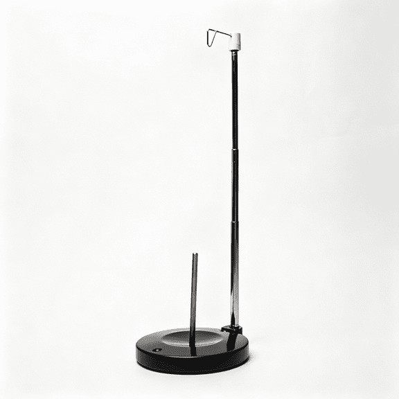 CURYMAY Adjustable Single Thread Spool Holder Stand Alone Embroidery,Sewing Or Quilting Thread Holder Or Stand Ensures Smoother Feed = Heavy Plastic Base