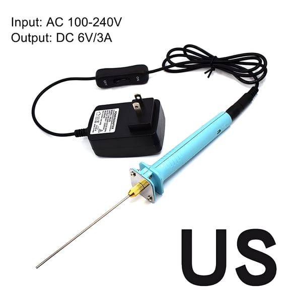 CURYMAY Electric Foam Cutter Pen with Power Adapter, Hot Wire Styrofoam Cutting Tool for DIY Crafts, Model Making