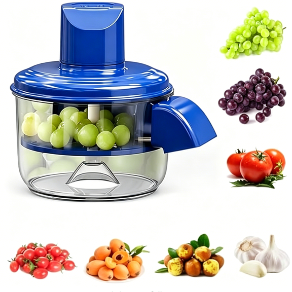 CURYMAY Electric Garlic Peeler,Automatic Grape Peeling Machine,Home Kitchen Fruit and Vegetable Automatic Peeler for Garlic,Ginger,Small Tomatoes and Fruits