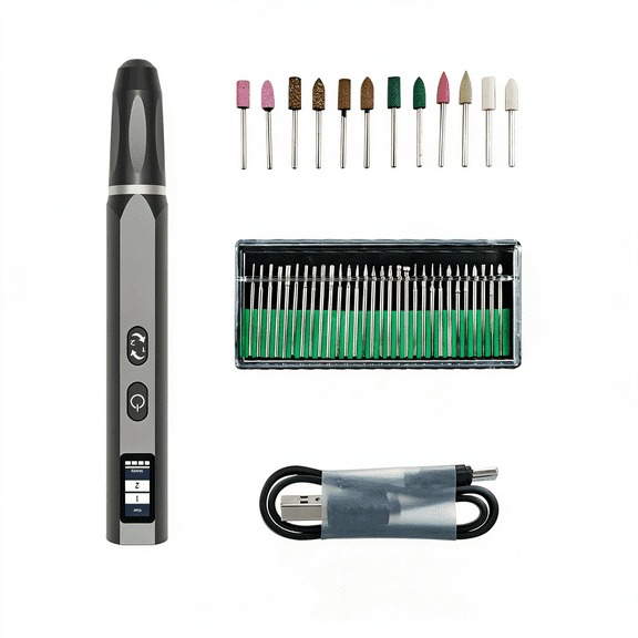 CURYMAY Engraving Pen with 50 Accessories, Cordless Rotary Tool Kit-Rechargeable Engraving Pen for Metal, Wood, Glass, Plastic-Beginner Friendly Engrave Tool for Artists&Diyers