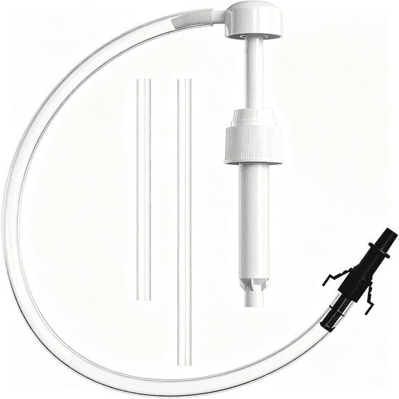CURYMAY Fluid Pump for Standard Quart Bottles, 8cc Per Pump Stroke, Transmission Fluid Pump with 3rd Hand Adapter, Transmission Fluid, Transfer Gear Oil and Differential Fluid Pump