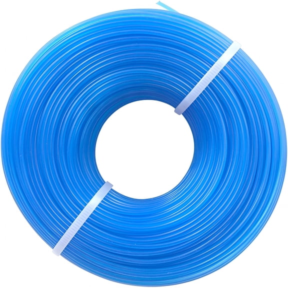 CURYMAY Grass Trimmer Line 328ft .065 Weed Trimmer Spool Replacement, Nylon Material for String Trimmers, 1.6mm Diameter, Blue