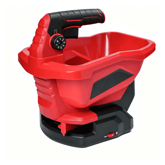 CURYMAY Handheld Power Spreader Compatible with 18V Battery(Tool Only), Cordless Seed Spreader Available Year-Round, Electric Lawn Spreaders for Grass Seed, Fertilizer, Salt, Ice Melt