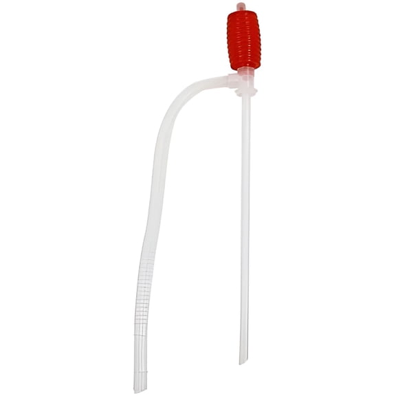 CURYMAY Manual Siphon Pump for Liquid Transfer Hand Operated Siphon Pump for Draining Fuel Transfer Aquarium Garden Garage and Emergency Use