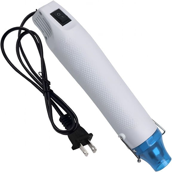 CURYMAY Mini Heat Gun 300W 220V Portable Handheld Hot Air Tool with Stand, Electric Heating Gun for Embossing, Vinyl Wrap, Shrink Wrapping