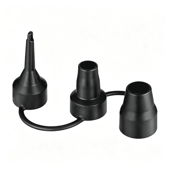 CURYMAY Replacement Nozzles Electric Air Pump 3 Sizes Head Plastic for Partial Bed, Mattress, Inflatable Pool Sofa, Camping Cushions, Toy, Balloons, Yoga Balls
