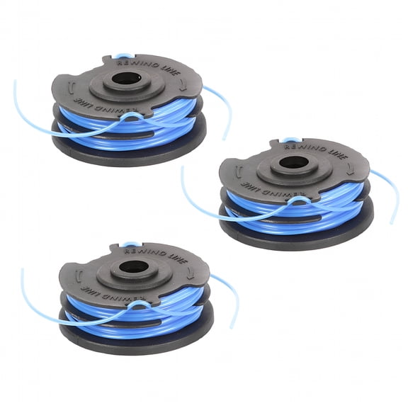 CURYMAY Replacement Trimmer Dual-Line Spool 3-Pack,Durable Lawn Mower String Trimmer Spools for Yard Maintenance