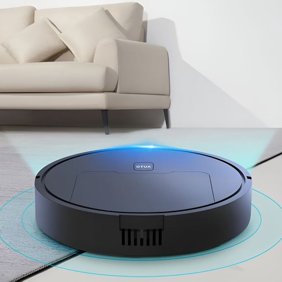 CURYMAY Robotic Vacuum Cleaner for Kids, 3-in-1 Simulation Mopping Robot with Auto Recharge, Smart Collision Avoidance, Quiet Operation, Mini Sweeper for Home, Classroom, and Playroom