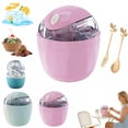 thumbnail image 1 of CURYMAY Small Home Mini Ice Cream Maker,Just 15 Minutes,Diy Mini Ice Cream Maker,One-Touch Dessert Maker,Single Serving of Gelato,Frozen Yogurt,Compact Electric Makers for Kitchen,Family Treats, 1 of 7
