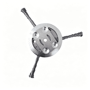 CURYMAY Steel Wire Grass Trimmer Head,String Trimmer Replacement Head,6 Inches Universal Steel Wire Weed Trimmer Head,For Electric&Cordless String Trimmers,Fits Most Weed Eaters (3 Blade)