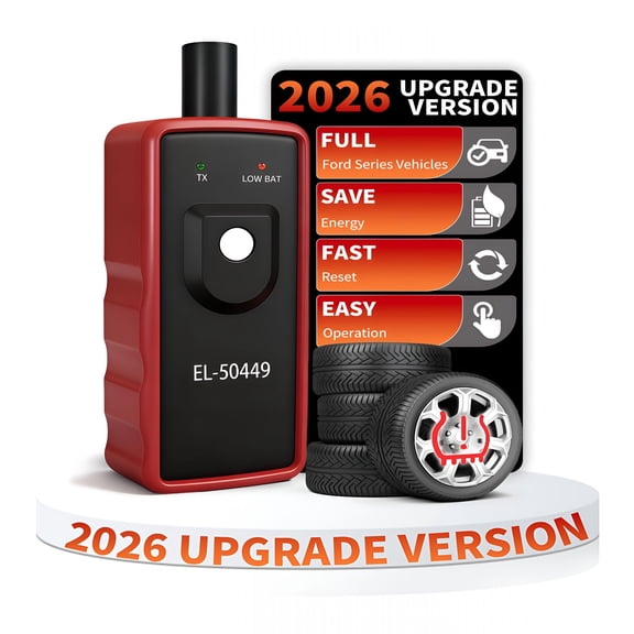 CURYMAY Tool for Ford TPMS Relearn, TPMS Reset Tool, Tire Sensor Programmer Tire Pressure Sensor Reset for Ford Lincoln Mercury, TPMS Programming Tool Compatible with F150 F250 Flex etc