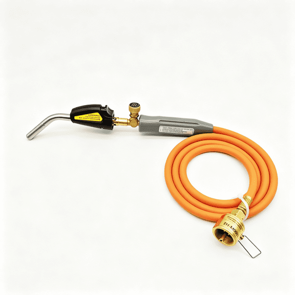 CURYMAY Welding Torch,Propane Torch Soldering Torch with 78.7In Hose&Electric Ignition Button,Compatible with Type 1 Valve Opd Valve,For Melt Heating Brazing Plumber