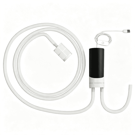 CURYMAY Wine Siphon Pump,Usb Food Grade Wine Transfer Pump Auto Siphon Self Priming|Electric Syphon Pump for Bottling Home Brew Wine,Beer,Mead,Water,Beverages and Kombucha,No Mess 2L/Min Low Noise