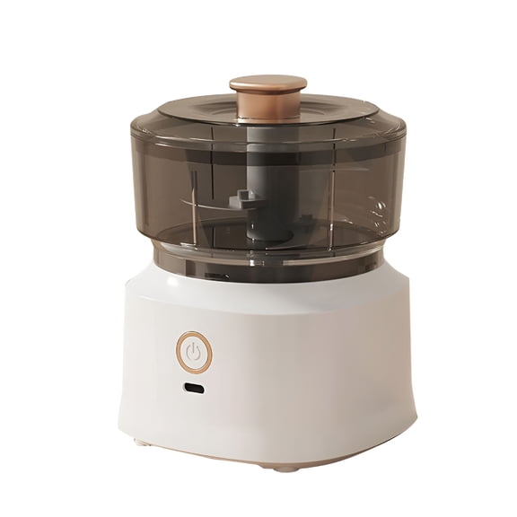 CURYMAY Wireless Electric Food Chopper, Portable Mini Meat Grinder and Garlic Mincer, Multi-Function Baby Food Maker for Smoothies, Sauces, Shakes, Rechargeable Kitchen Gadget, Compact Design