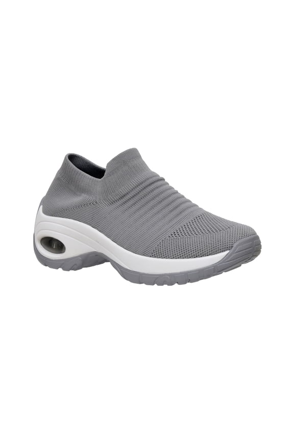 Women's Breeze Stretch Knit Slip on Athletic Shoe +Memory Foam & LiteSole Technology