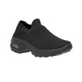 CUSHIONAIRE Women's Breeze Stretch Knit Slip on Athletic Shoe +Memory Foam & LiteSole Technology