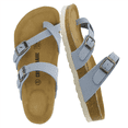 thumbnail image 1 of Cushionaire Luna Cork Footbed Sandals for Women – Comfortable Slip-On Women's Shoes with Genuine Suede Footbed & Arch Support | Slides for Women, 1 of 21