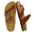 thumbnail image 1 of Cushionaire Luna Cork Footbed Sandals for Women – Comfortable Slip-On Women's Shoes with Genuine Suede Footbed & Arch Support | Slides for Women, 1 of 21