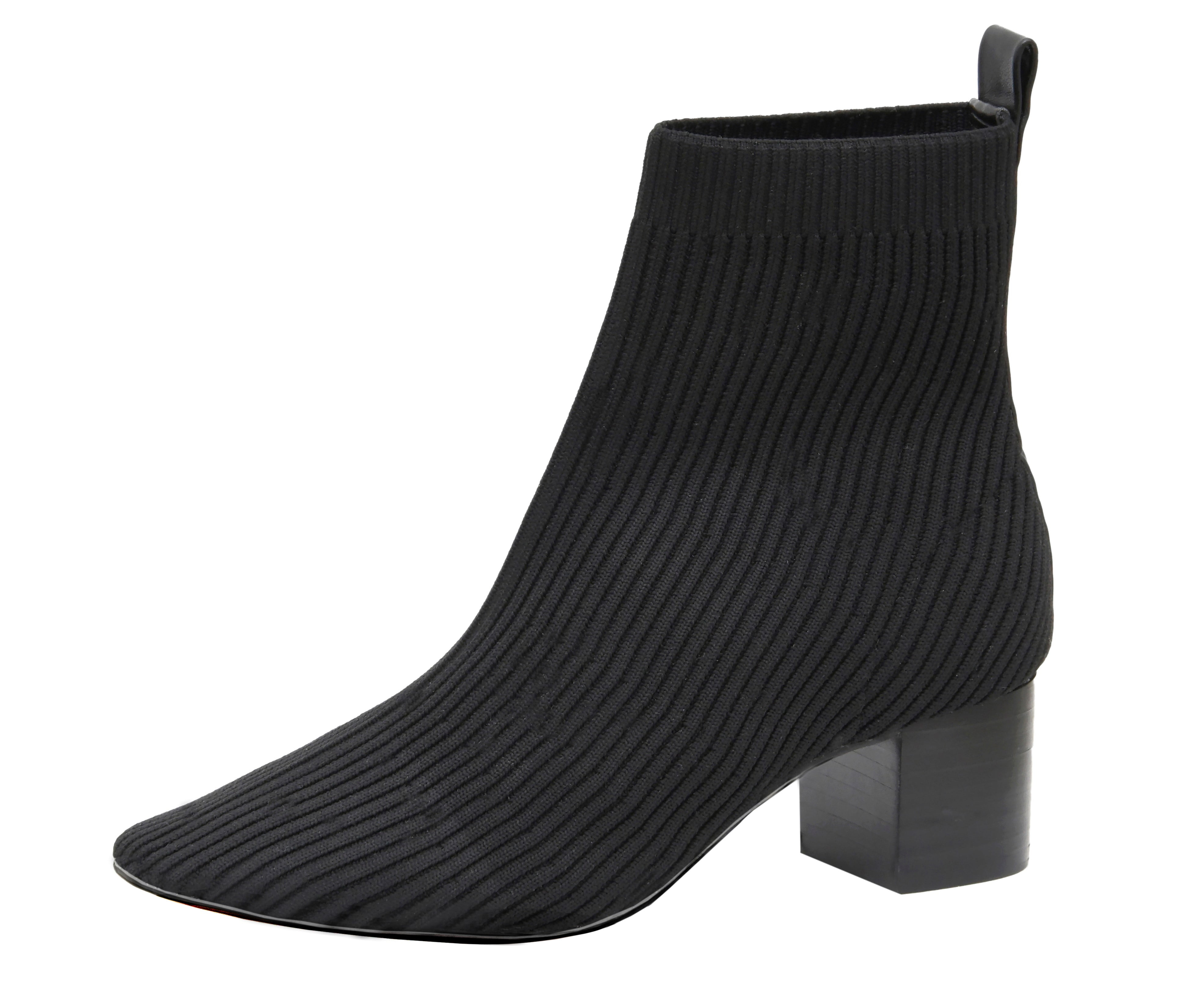 CUSHIONAIRE Women's Neely Stretch Bootie +Memory Foam Insoles Wide