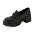 thumbnail image 1 of CUSHIONAIRE Women's Pierce Casual Slip-on Lug Sole Loafer +Memory Foam, 1 of 5