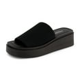 thumbnail image 1 of Cushionaire Women's Pim Knit Platform Sandal with +Memory Foam, 1 of 5