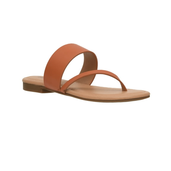 CUSHIONAIRE Women's Quiche Thong Sandal +Comfort Foam