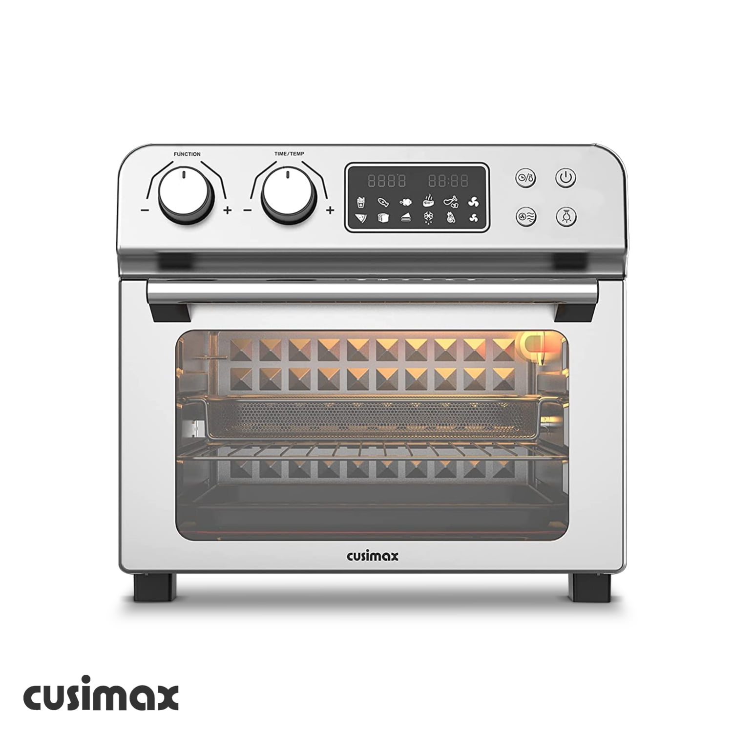 https://i5.walmartimages.com/seo/CUSIMAX-10-in-1-Convection-Oven-24-qt-Large-Air-Fryer-Toaster-Countertop-Oven-Rotisserie-Dehydrator-6-Accessories-Recipes-Digital-Controls-1700W-Silv_4732ac13-0a8d-451f-90e3-65619bf1eb61.47127a66d3d66a4195a55f1653682542.jpeg