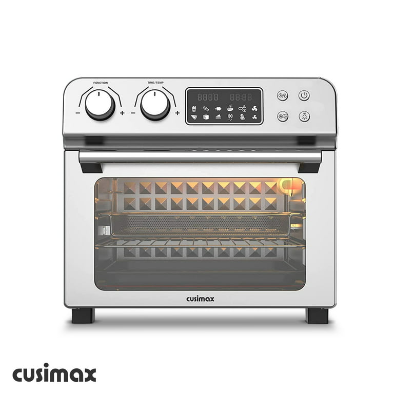https://i5.walmartimages.com/seo/CUSIMAX-10-in-1-Convection-Oven-24-qt-Large-Air-Fryer-Toaster-Countertop-Oven-Rotisserie-Dehydrator-6-Accessories-Recipes-Digital-Controls-1700W-Silv_4732ac13-0a8d-451f-90e3-65619bf1eb61.47127a66d3d66a4195a55f1653682542.jpeg?odnHeight=768&odnWidth=768&odnBg=FFFFFF
