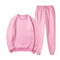 thumbnail image 1 of CUSTG Kids Boys Girls Sets Long Sleeve Crewneck Top And Long Sweatpants 50Pcs Fall Outfit Sets For Girl Boy Cozy Soft Home School Vacation Outfits, 1 of 3