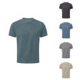 thumbnail image 1 of CUSTG Men Tshirts Breathable Mesh Knit T Shirt For Everyday Lightweight Ice Silk Tee Summer Birthday Short Sleeve Solid Color Tops, 1 of 4