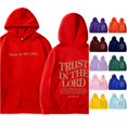 thumbnail image 1 of CUSTG Oversized Hoodies For Women Casual Long Sleeve Back Letter Printed Hooded Sweatshirts Pullover Tops Cozy Daily Wear, 1 of 4