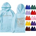 thumbnail image 1 of CUSTG Oversized Hoodies For Women Casual Long Sleeve Back Letter Printed Hooded Sweatshirts Pullover Tops Fashionable Daily Wear, 1 of 4