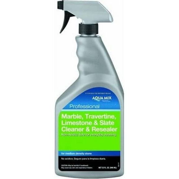 Custom Building Products Marble Slate Cleaner - All Purpose Liquid - 32 fl oz
