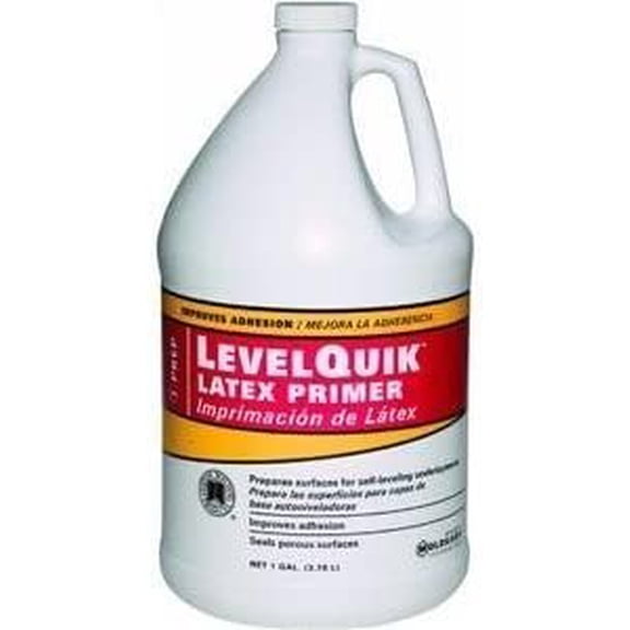Custom Building Products Latex Primer - Multipurpose, Interior/Exterior - 1-Gallon, Gray Interior & Exterior Use, Professional Finish