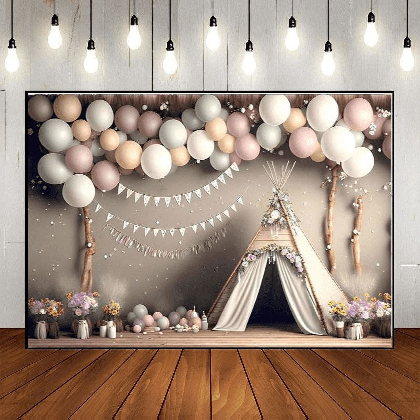 CUSTOM Bohemian Backdrops Pillow Background Dream Catcher Baby Shower ...