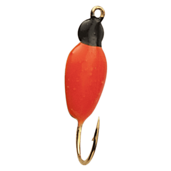 CUSTOM JIGS & SPINS DEMON JIG 2PK - BLACK/HOT ORANGE #4