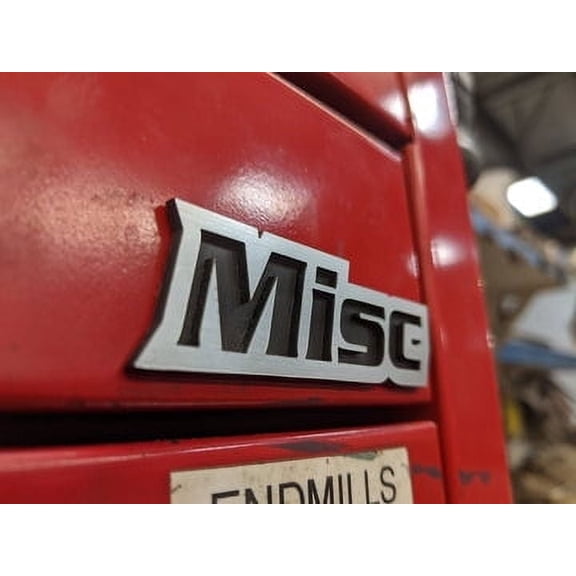 Toolbox Emblems - Custom Toolbox Drawer Emblems - Misc