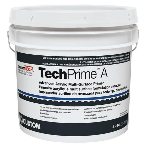 CUSTOM TechPrime A Acrylic Primer, 1 Gallon - TDS-251