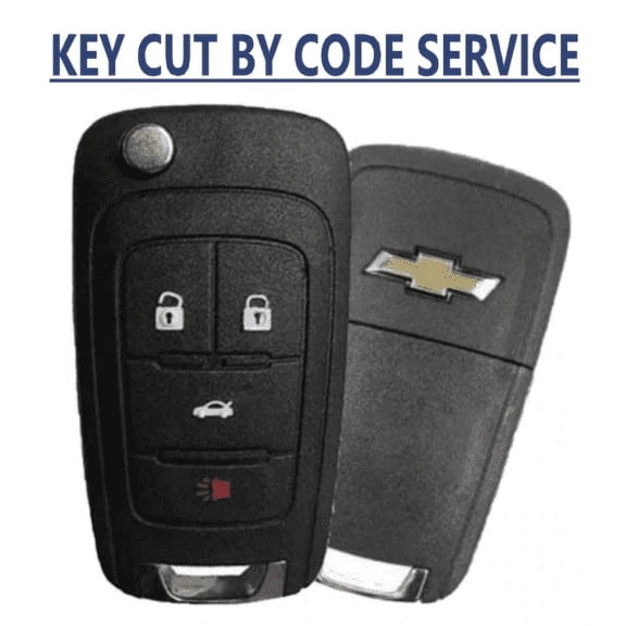 CUT BY CODE + NEW Chevrolet 2010-2019 Flip Remote Key OHT01060512 VLS