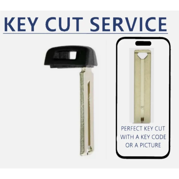 CUT KEY + 2012-2014 New Emergency Blade Blank Insert Key for Toyota- Series: 80K