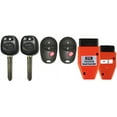 thumbnail image 1 of CUT SERVICE + 2 New TOYOTA 44D DOT Chip Key + Remote GQ43VT20T 3B VLS, 1 of 2