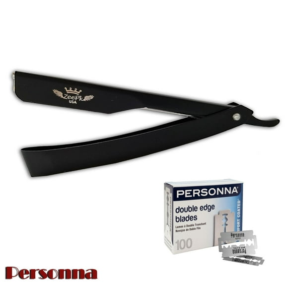 CUT THROAT HAIR SHAVING FOLDING KNIFE RAZOR STAINLESS STEEL BARBER STRAIGHT EDGE