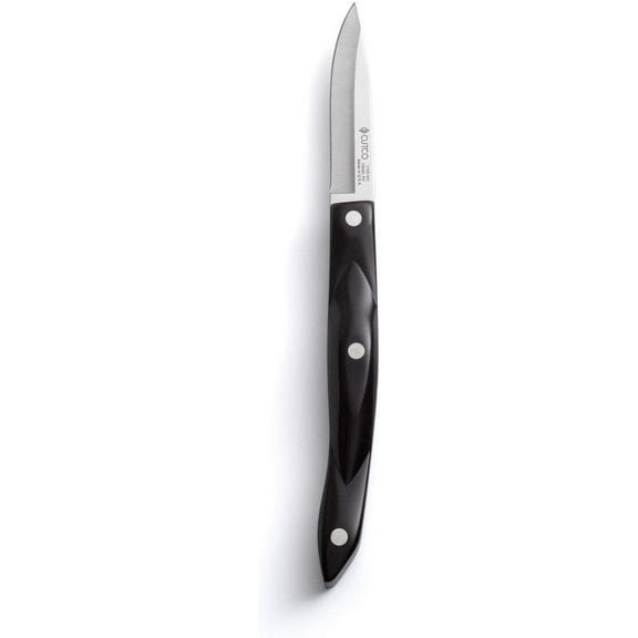 CUTCO Model 1720 Paring Knife with 2" High Carbon Stainless blade and 5" classic dark brown handle (often called"black") in factory-sealed plastic bag.