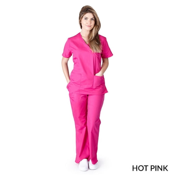 CUTE MEDICAL SCRUB SET FOR WOMEN