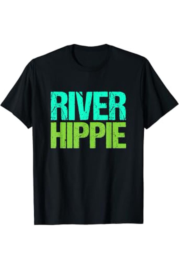 CUTE RIVER HIPPIE BOHEMIAN STYLE PRINT T-Shirt