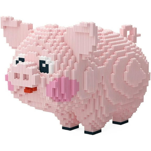 CUTEHELPER Animal Pig Micro Building Blocks Set2745PCSBrick Building Kit Gift for Adults and Kids